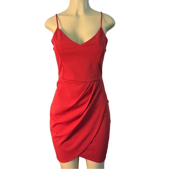 Lulus Dresses & Skirts - Lulus, Burnt Orange Spaghetti Strap Dress Size L